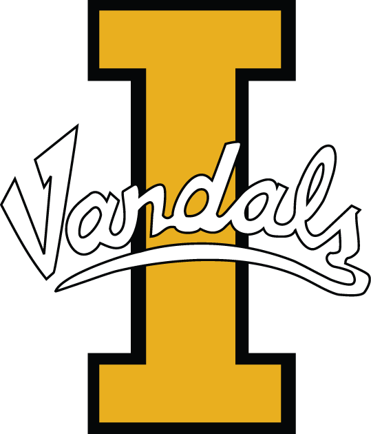 Idaho Vandals 1992-2003 Primary Logo iron on transfers for fabric